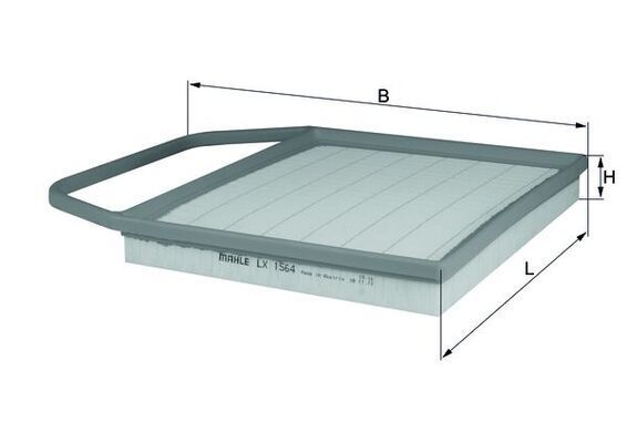 KNECHT HAVA FILTRESI E82-E88-E90-E91-E92-E93-E60-E61-Z4 E89 N54-N55 05-11 (13717556961)