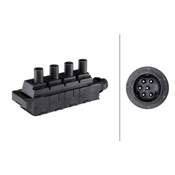 HELLA ATEŞLEME BOBİNİ. M43-M44. E36-E46. 316-318. (12131247281)