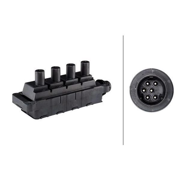 HELLA ATEŞLEME BOBİNİ. M43-M44. E36-E46. 316-318. (12131247281)