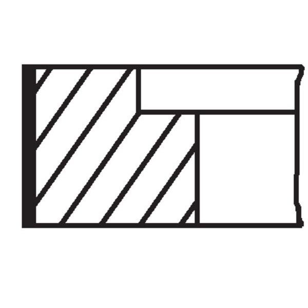 MAHLE PİSTON SEGMAN TAKIMI 628M (A6280300024)