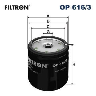 FILTRON YAĞ FİLTRESİ GOLF VII 1,2 1,4 TSI (04E115561B)
