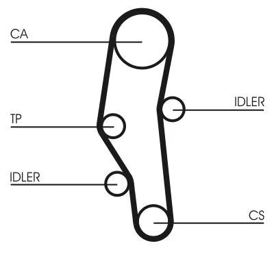 CONTINENTAL TRİGER SETİ M40 (110 DİŞ) (11317621021)