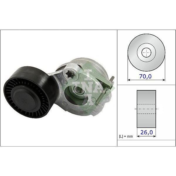 INA GERGİ KÜTÜĞÜ A6/Q7/3,0/TDI 11> (059903133J)