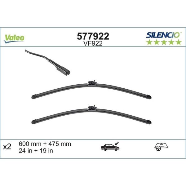 VALEO SİLECEK TAKIMI ÖN W176 (A1768204300)