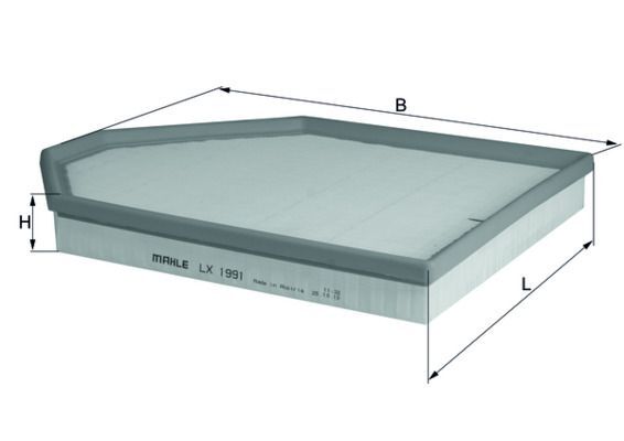 KNECHT HAVA FİLTRESİ X3 F25/X4 F26 (13717601868)