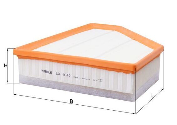 KNECHT HAVA FİLTRESİ E 87/90 N 47 (13717797465)