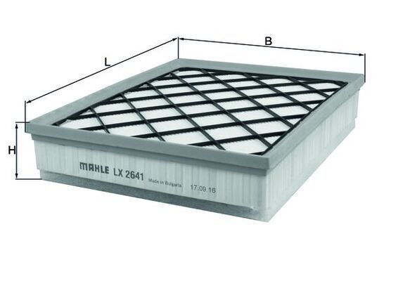 KNECHT HAVA FİLTRESİ E70/71 M57N (13717798342)