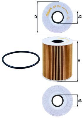 KNECHT YAĞ FİLTRESİ RANGE SPORT/DİSCO.IV 3.0D (LR013148)