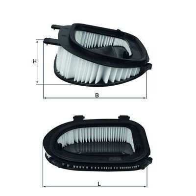 KNECHT HAVA FİLTRESİ E70/F25 (13717811026)