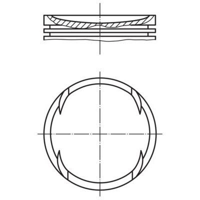 MAHLE PİSTON POLO 1,4 AHW-BBZ-AFH (77,01MM 0,50) (036107065ATX)