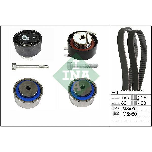 INA TRİGER SETİ ÖN-ARKA SPORT 3.0 TDV6 (LR016655)