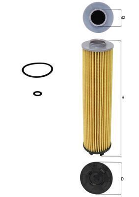 KNECHT YAĞ FİLTRESİ 2.0 TDI (05L115562A)