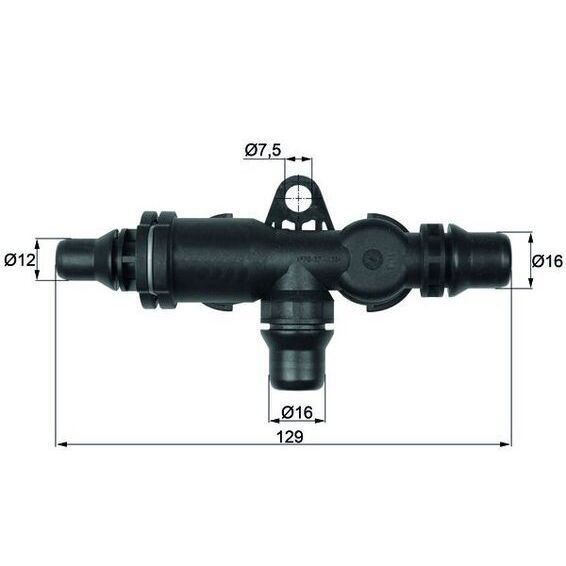 BEHR THERMO TERMOSTAT M62 / 4.4I (17107559966)