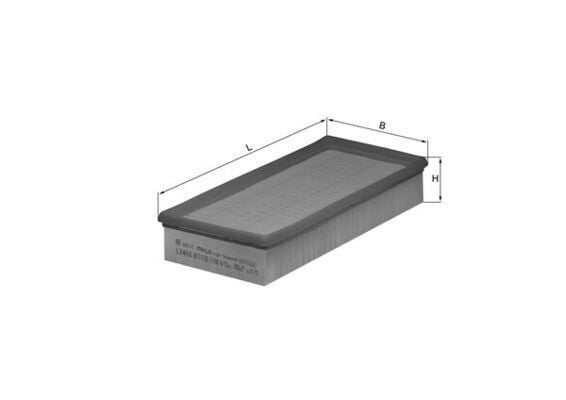 KNECHT HAVA FİLTRESİ M-50 E34 91> (13721726916)