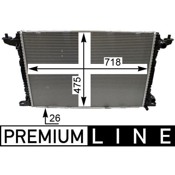 BEHR SU RADYATÖRÜ A4 16> (8W0121251AK)