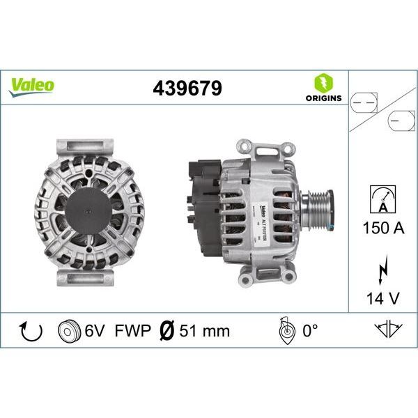 VALEO ALTERNATÖR (A0009063000)
