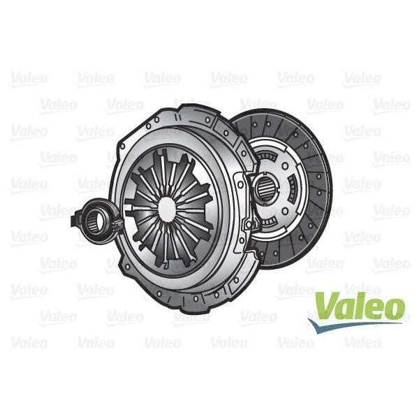 VALEO 3'LÜ DEBRİYAJ TAKIMI (BASKI+DİSK+RULMAN) FABIA 1.4 16V 10/99- (036141025P)