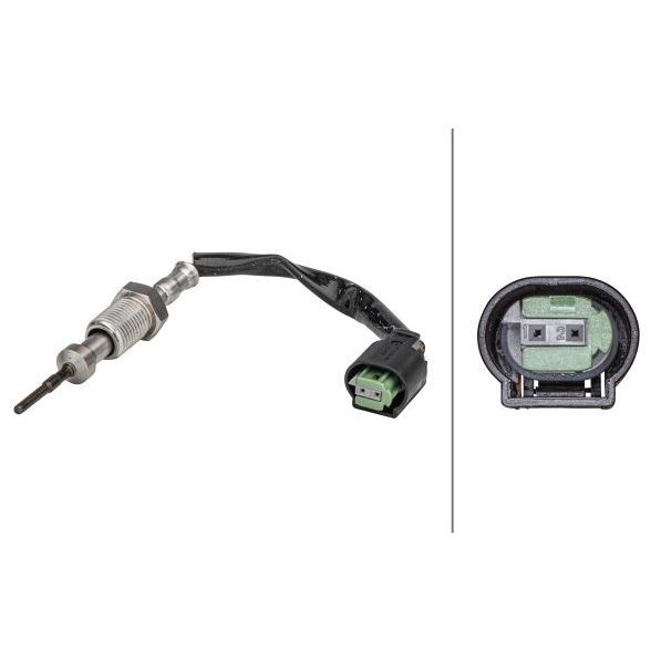 HELLA MANİFOLD SICAKLIK SENSÖRÜ E53/E60/E70/E71/E90 M57N (13627809157)