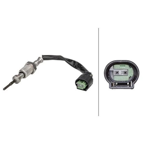 HELLA MANİFOLD SICAKLIK SENSÖRÜ E53/E60/E70/E71/E90 M57N (13627809157)