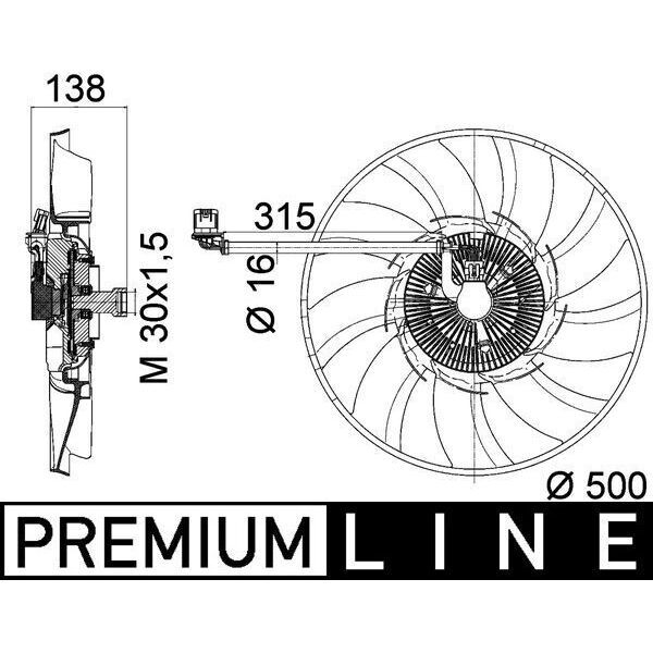 BEHR RADYATÖR FAN SPORT 3.0TD V8 DİESEL (LR023392)