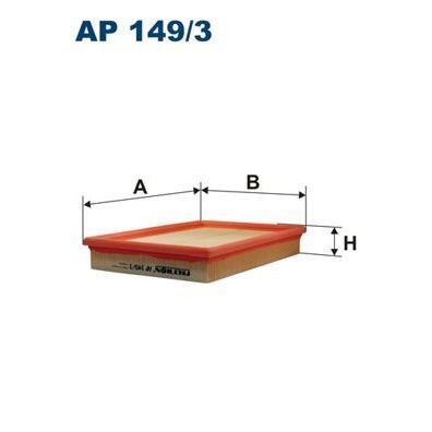 FILTRON HAVA FİLTRESİ BORA BCB POLO 1,4 (036198620)