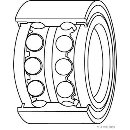 FAG PORYA BİLYASI ARKA RANGE ROVER EVOQUE (LR024508)