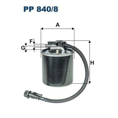 FILTRON YAKIT FİLTRESİ (A6510902952)