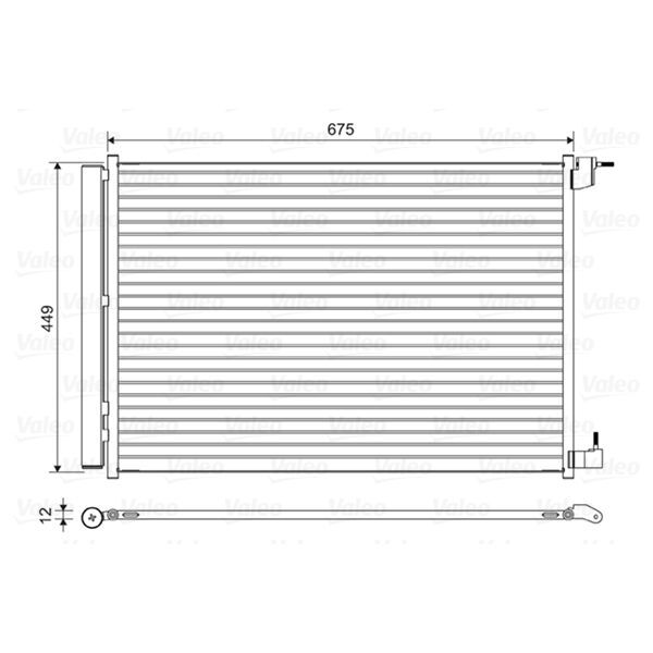 VALEO KLİMA RADYATÖRÜ W205/W213 (A0995000454)