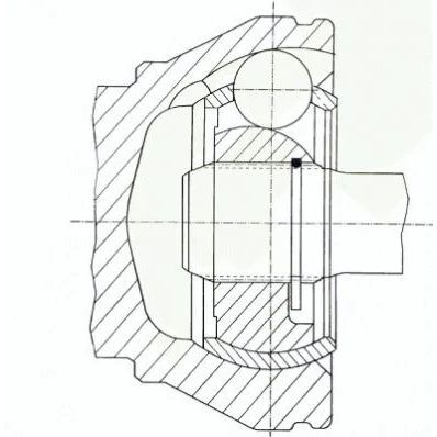GKN İÇ AKS KAFASI T5 2,5 SAĞ (7H0498104G)