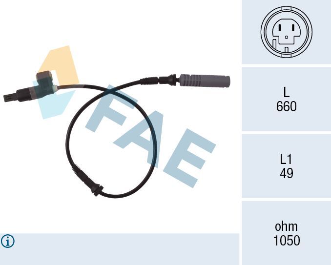 FAE ÖN ABS SENSÖRÜ E36 (34521163027)