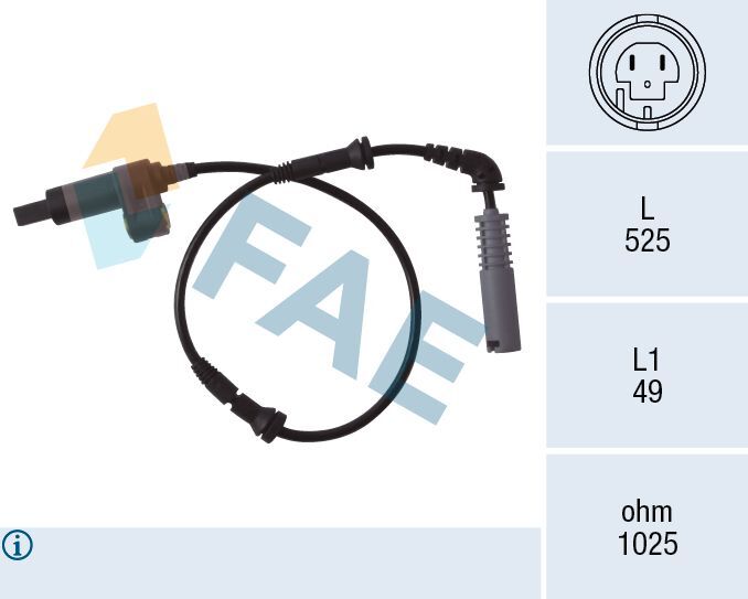 FAE ABS SENSÖRÜ E46 ÖN (34521165609)