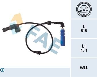FAE ÖN ABS SENSÖRÜ SAĞ E46 09>01 (34526752682)
