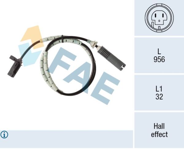 FAE ARKA ABS SENSÖRÜ E81/E87/E90/E92 (34526760425)