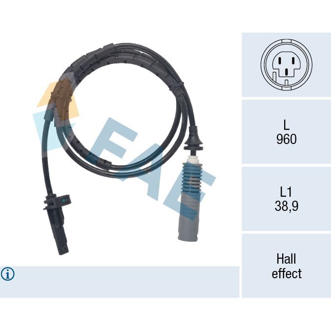 FAE ARKA ABS SENSÖRÜ E81/E82/E87/E90/E91 (34526764610)