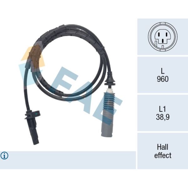 FAE ARKA ABS SENSÖRÜ E81/E82/E87/E90/E91 (34526764610)