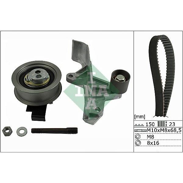 INA TRİGER SETİ PASSAT/A4/A6/SUPERB I/AWT/AWM/ALT/AEB/ANB/APU/ARK (06B109119A)