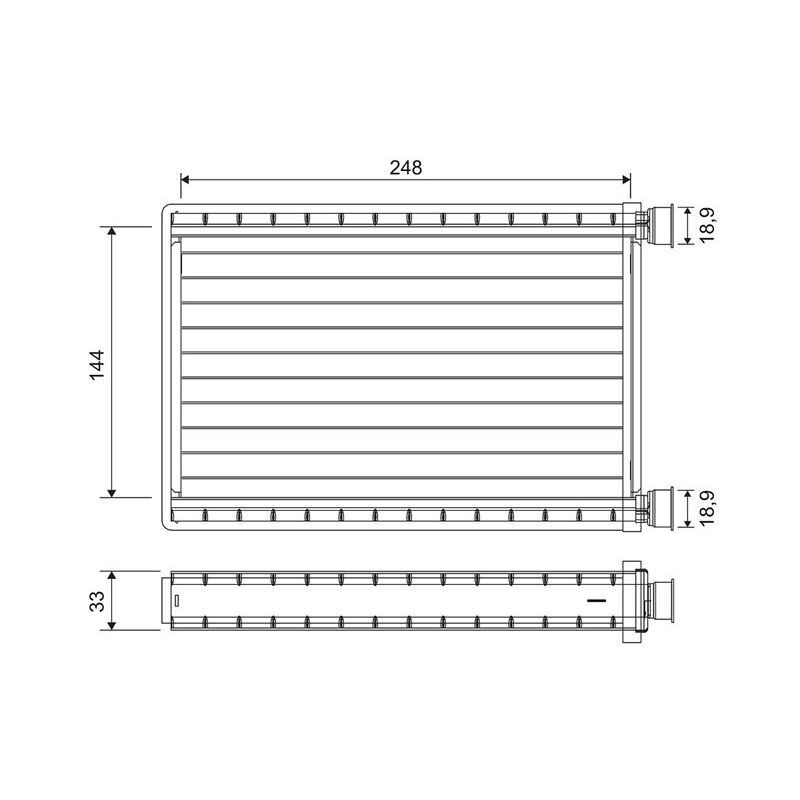 VALEO KALORİFER RADYATÖRÜ E87/E90/E91 (64119123506)