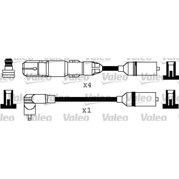 VALEO ATEŞLEME KABLO TK. VW POLO CLASSIC 8V (95>01) (037905483C)