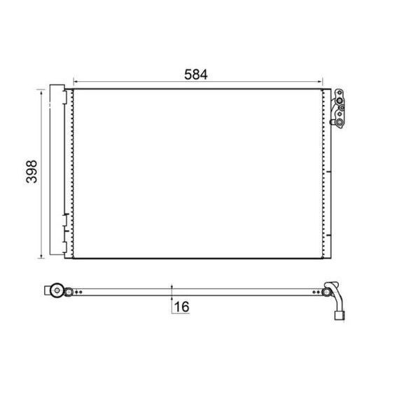 BEHR KLİMA RADYATÖRÜ E87/E90 (64536930038)