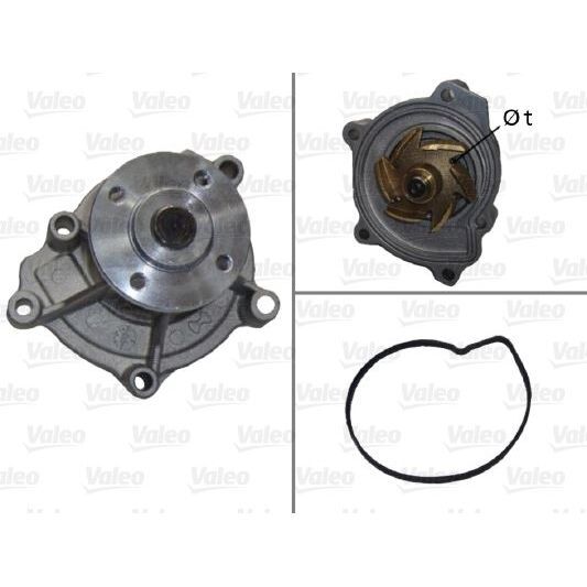 VALEO SU POMPASI MERCEDES (A1662000720)