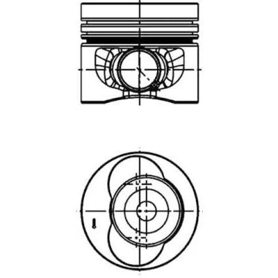 SONNE PİSTON SEGMAN 2.5 TDİ CRAFTER 163 PS BJM,BJL,CECA/B 81.00 MM (STD) (076107065C)