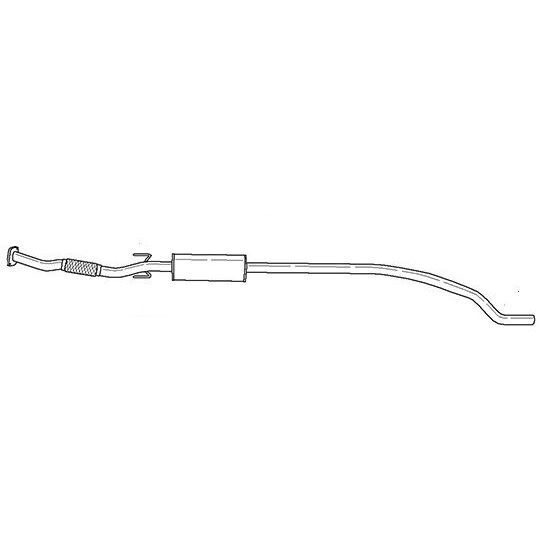FEBI ÜST KAPAK CONTASI W124/W463 (A1040102130)