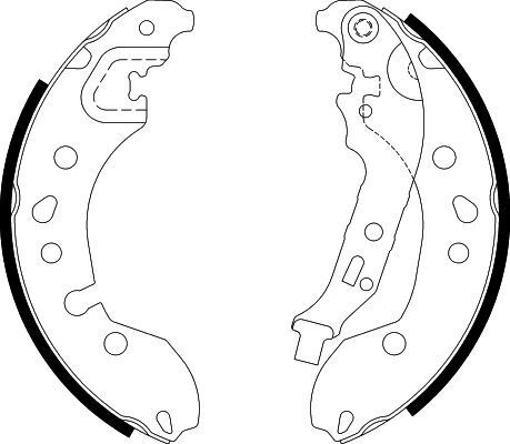 HELLA PAGID ARKA FREN BALATASI FORTWO (A4534230100)
