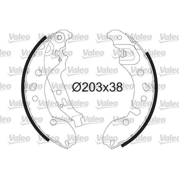 VALEO ARKA BALATA FORTWO (A4534230100)