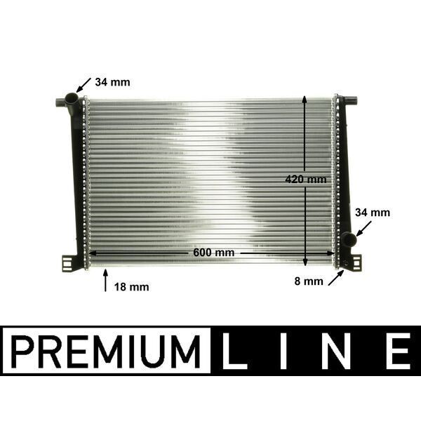 BEHR SU RADYATÖRÜ MINI R55/56 (17117535099)