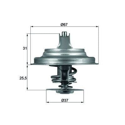 BEHR THERMO TERMOSTAT LT35 CRF 71'C (076121113A)