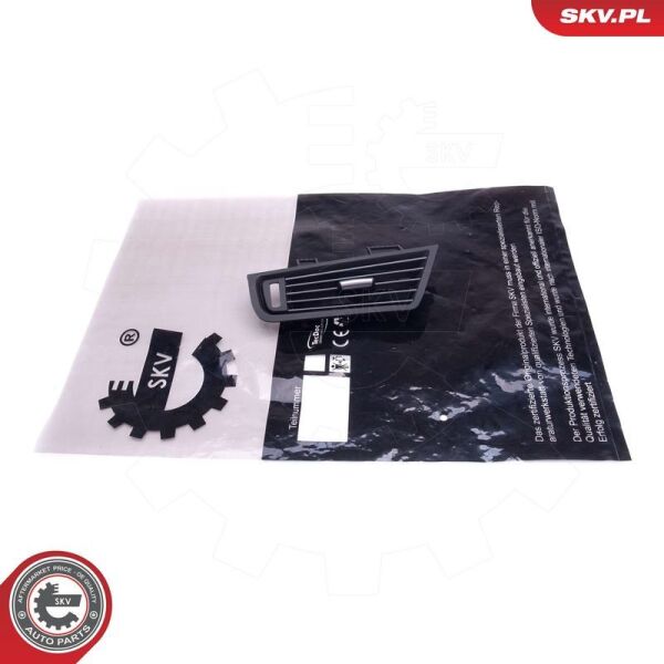 WENDERPARTS KLİMA/KALORİFER IZGARASI ÖN SAĞ NİKELAJLI SİYAH (64229166884)