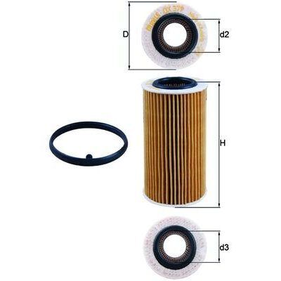 KNECHT YAĞ FİLTRESİ PASSAT,JETTAIII 2.0 FSİ (06D115562)