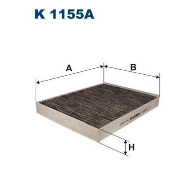 FILTRON POLEN FİLTRESİ T5 Q7 TOUAREG KARBONLU (7H0819631A)