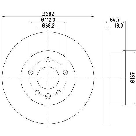 FEBI VİTES ÇUBUĞUYUVASI W115 (A1152600353)
